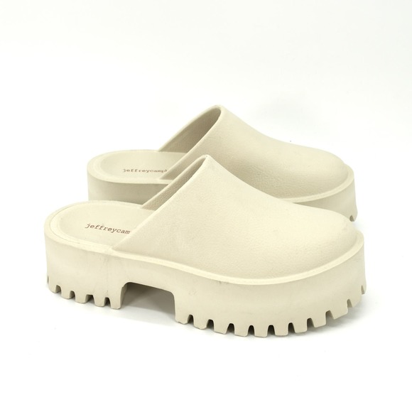 Jeffrey Campbell Lugged Platform Clog 40 / 9 - Picture 2 of 6
